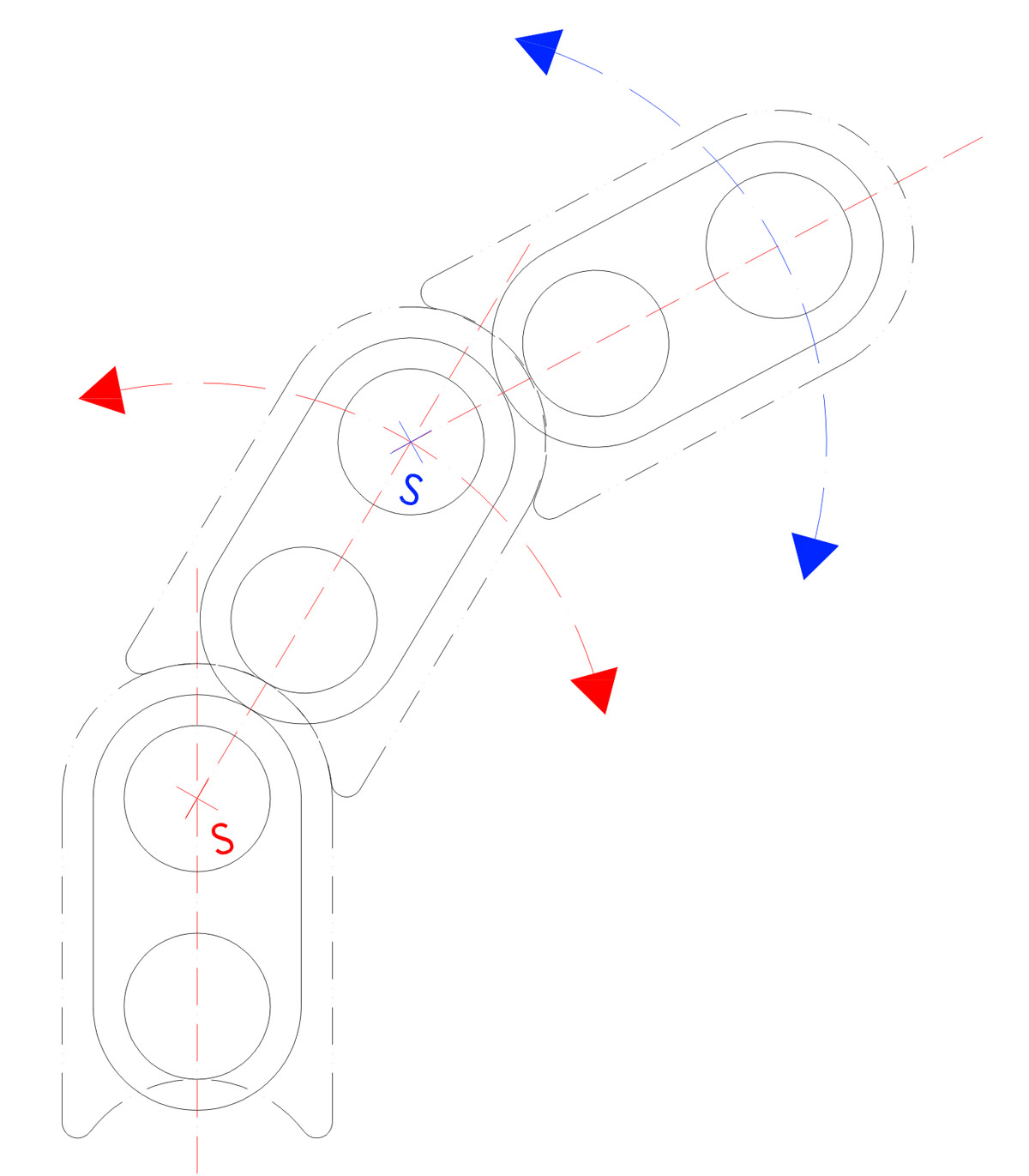 Princip kladení tvarovek při řešení obloukové části zdiva
