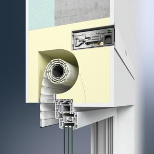 Ventilační jednotka Thermo NB s Schüco VentoTherm včetně zastínění