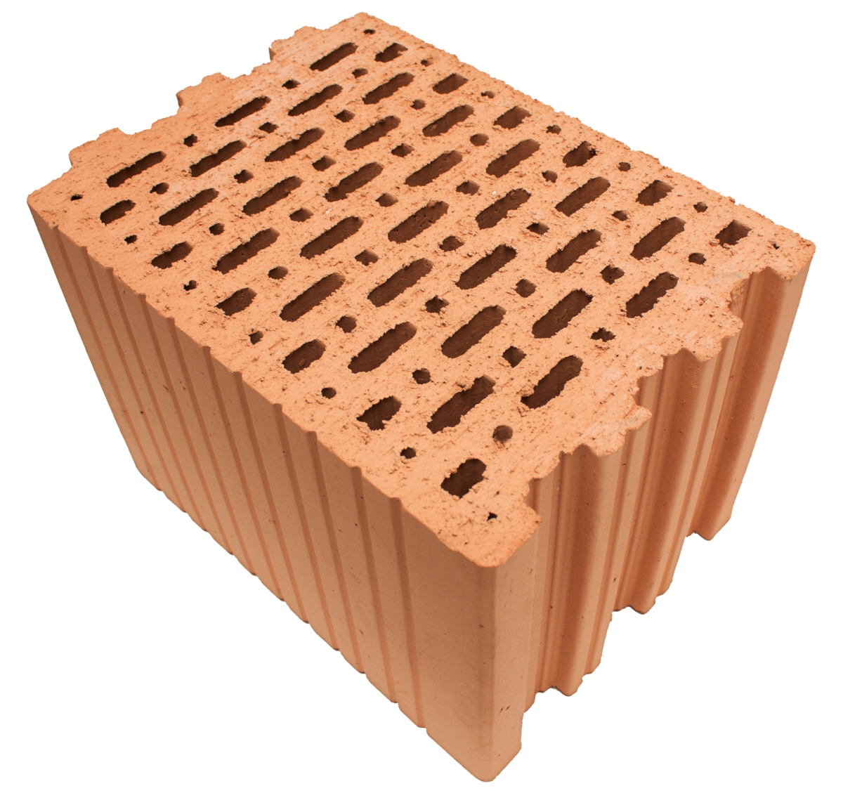 Obr. 3: Akustická cihla Porotherm 25 AKU Z