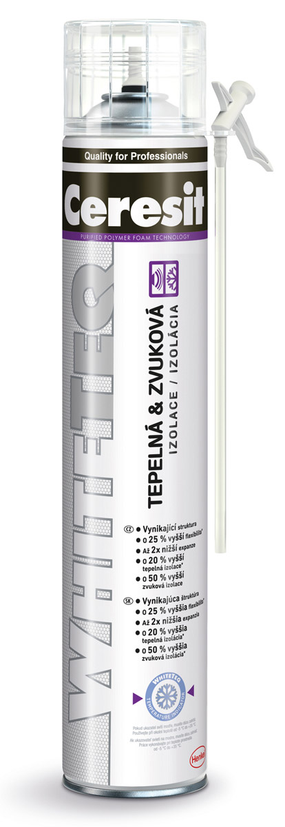Nová PU pěna Ceresit WhiteTeq 