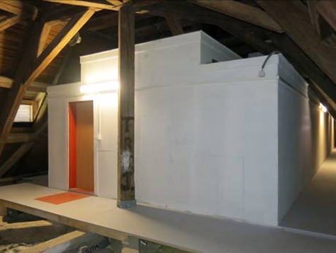 Vestavba do krovu s využitím systému Lindab Construline