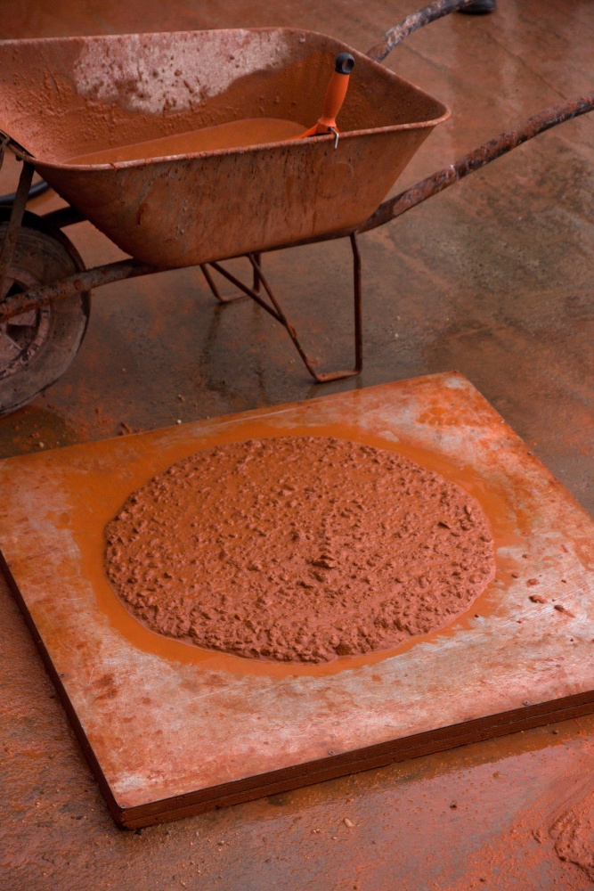 COLORCRETE – ověření požadované konzistence na betonárně