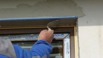 Natahování difuzní stěrkovací hmoty