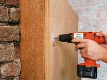 Detail instalace dřevovláknité desky UdiIN RECO®