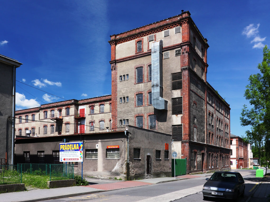 Přádelna bavlny Adolf Landsberger, Frýdek-Místek (foto Lukáš Beran, 2010)