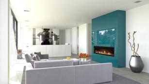 Krb s obkladem v barvě Petrol Green