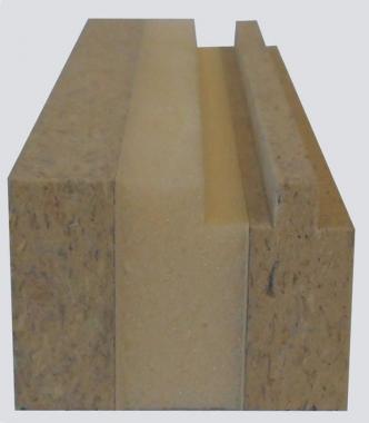 Obr. 2: Detail osazení okna u podlahy