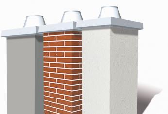 Schiedel Uni Advanced – povrchová úprava komínového tělesa