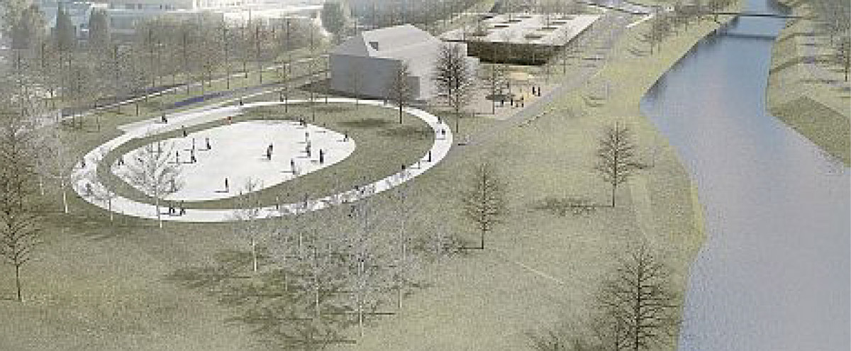 Areál dopravní výchovy v Brně – vizualizace