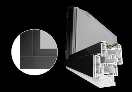okno PROGRESS ALU s detailem foto zdroj dafe plast