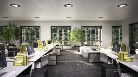 VPK vizualizcae interier office 2