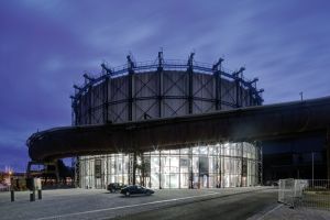 Jedna z oceněných staveb - rekonstrukce plynojemu v Dolních Vítkovicích