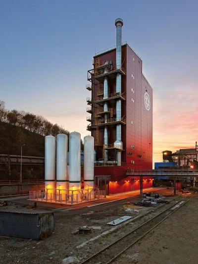 Injektáž prachového uhlí do vysoké pece č. 4 a vysoké pece č. 6