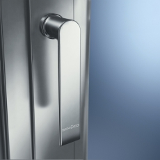 Okenní klika Schüco, CO (přírodní metalická)