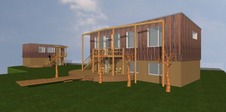 Obr. 11: Studie domu