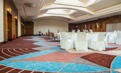 Podlahové systémy Thomsit v bratislavském hotelu DoubleTree by Hilton