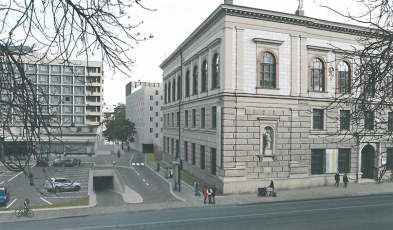 Nový parkovací dům v Panenské ulici v Brně – vizualizace