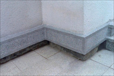 Pemrlovaná omítka s pasparto