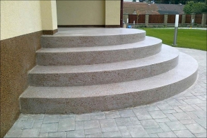 Schodiště z teraca