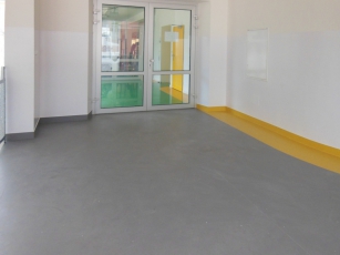 Materiály Thomsit při dostavbě gymnázia v Ústí nad Labem 