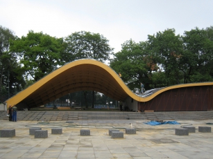 Přírodní amfiteátr v Bytomi