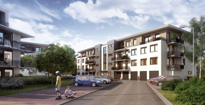 Plánovaný bytový soubor Rezidence Na Plachtě v Hradci Králové