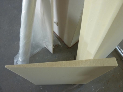 Klínová deska pro zateplení navazujících konstrukcí (zdroj Remmers)