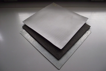 Obr. 5: Kombinácia priameho kontaktu PVC-P fólie s oxidovaným asfaltom