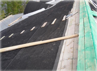 DELTA od firmy Dörken v skladbách striech hotela Kempiski