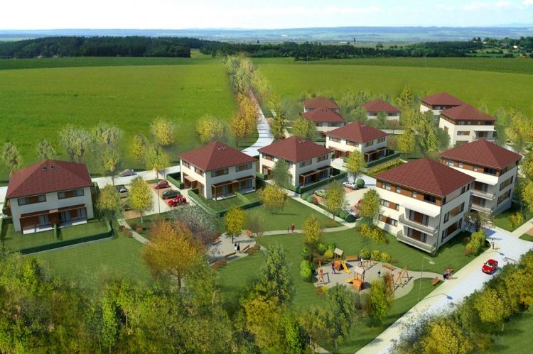 Viladomy Plzeň-Křimice – vizualizace