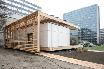 AIR House, nové Informační centrum ČVUT, foto Lubomír Kotek