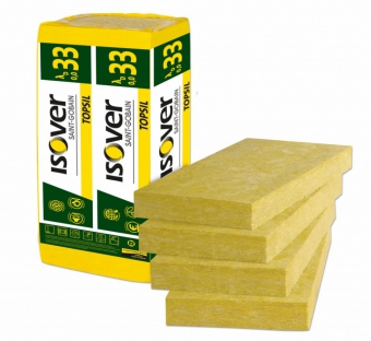 Isover TOPSIL – nová jedinečná čedičová tepelněizolační deska