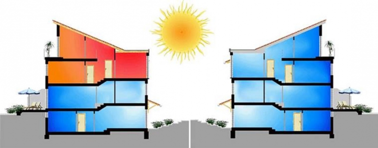 Srovnání lehké a těžké střešní konstrukce