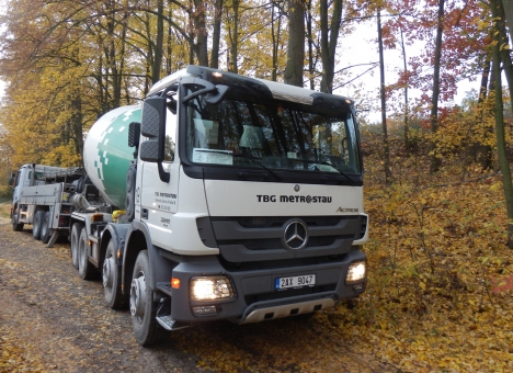 Doprava a čerpání betonu Permacrete