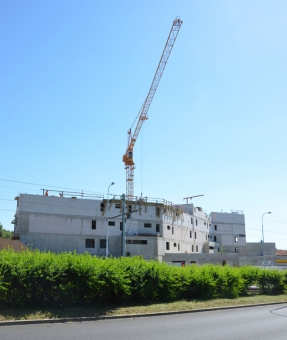 Permacrete v bytové výstavbě – Bytový komplex Park Hloubětín, Praha 9