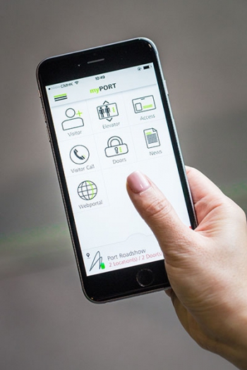 Schindler představuje aplikaci myPORT