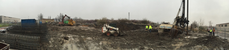 Společnost VSHosting započala v Hostivaři se stavbou ServerParku