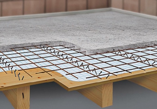 Obr. 1: Spřažení pomocí speciálních vrutů [16]