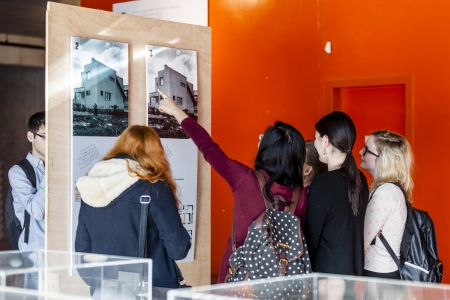 FA ČVUT vystavuje modely funkcionalistických vil osady Baba, foto Jiří Ryszavy