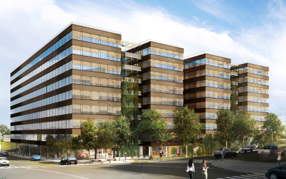 Budova DELTA – vizualizace