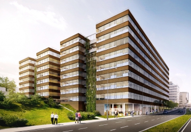 Budova DELTA – vizualizace