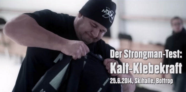 Navzdory značné snaze se Danielu Wildtovi nepodařilo slepený spoj roztrhnout