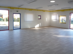 V dřevostavbě nové školky v Ratíškovicích byly pro všechny vnitřní konstrukce využity konstrukční desky RigiStabil Activ’Air