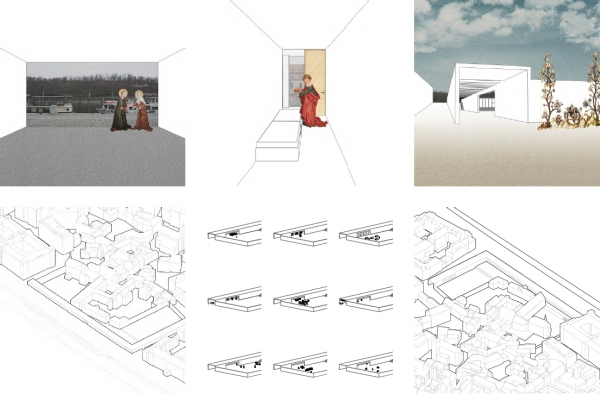 1. cena – návrh č. 70, autoři Tomáš Gelien, Filip Hermann, Zuzana Púcha (Fakulta architektury ČVUT, Praha)