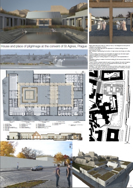 5. místo – návrh č. 39, autor Filip Galko (Fakulta architektury ČVUT, Praha)