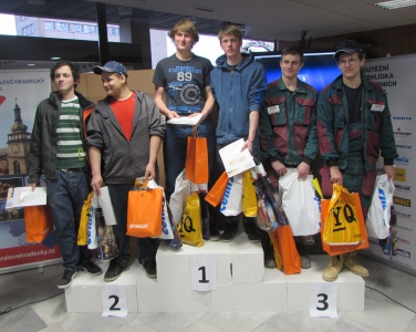 Vítězové 3. kola soutěže SUSO v oboru zedník