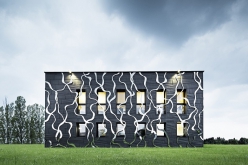 Střešní a fasádní panely FX.12 od společnosti PREFA Aluminiumprodukte na novém ateliéru architekta Xaviera Fromonta