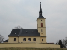 Kostel svatého Petra a Pavla ve Slatině u Vysokého Mýta