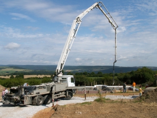 Beton SYSTEMCRETE pro ztracené bednění