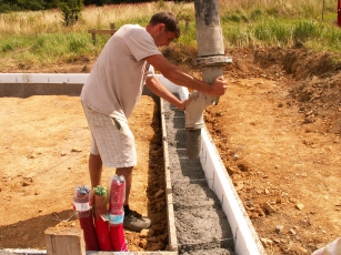 Beton SYSTEMCRETE pro ztracené bednění